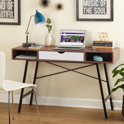 Tabla superior de madera del escritorio del ordenador de oficina del MDF con los cajones