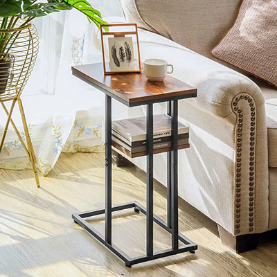 La jerarquización estrecha moderna C presenta Nightstand para Sofa End