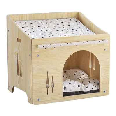 Casa de madera modificada para requisitos particulares de Cat Shelter Room Timber Dog