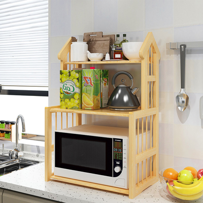 Microonda Oven Shelf Rack Storage Assembled de los panaderos de la cocina del ODM