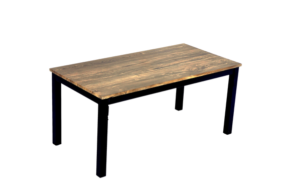 Muebles caseros modernos del rectángulo de la mesa de centro de madera y del metal