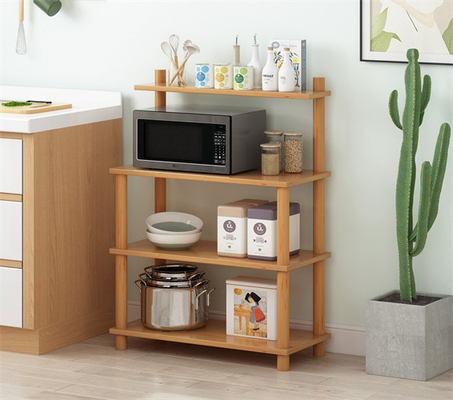 estante multifuncional de Oven Rack Kitchen Appliance Storage de la microonda de 4 gradas