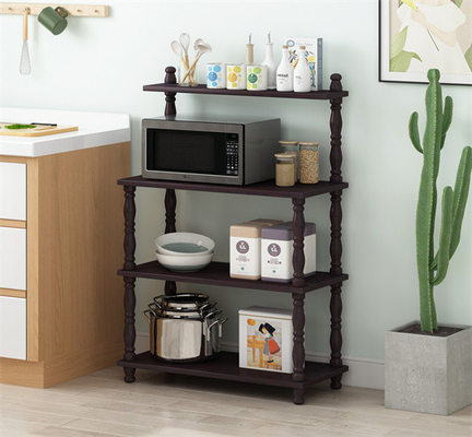 estante multifuncional de Oven Rack Kitchen Appliance Storage de la microonda de 4 gradas