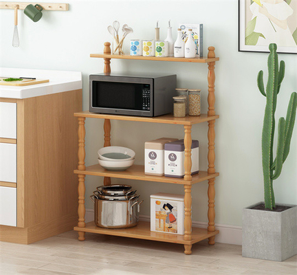 estante multifuncional de Oven Rack Kitchen Appliance Storage de la microonda de 4 gradas