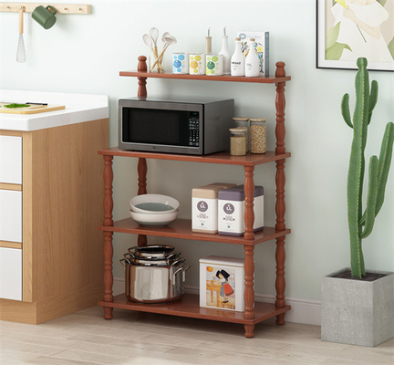 estante multifuncional de Oven Rack Kitchen Appliance Storage de la microonda de 4 gradas