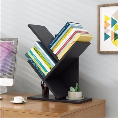 Organizador de madera de escritorio ajustable Rack del estante del árbol