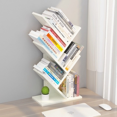 Organizador de madera de escritorio ajustable Rack del estante del árbol