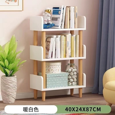 Estante para libros de madera de partícula del OEM del tablero del estante libre del estante 2 para el dormitorio multicolor