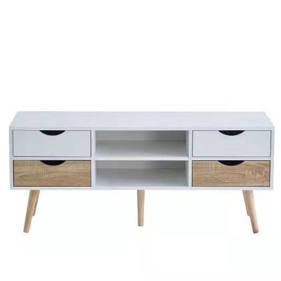 Muebles modernos sucintos de madera modernos del gabinete de la consola del MDF TV para la sala de estar
