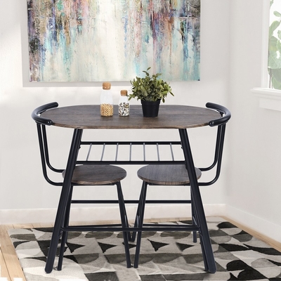 La mesa de comedor y la silla contemporáneas del metal fijaron los muebles caseros