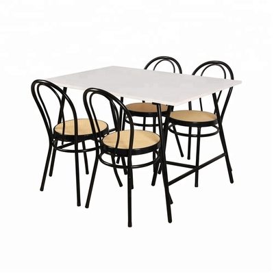 Mesa de comedor de la barra de 4 sillas y muebles del sistema de la silla