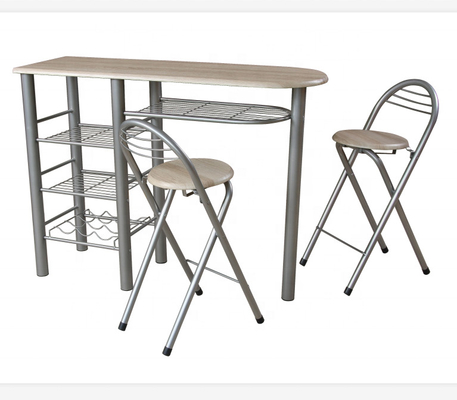 Tabla de cocina de la mesa de comedor de desayuno 3PCS y de la encimera del sistema de la silla