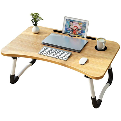 Tabla plegable de madera multifuncional del estudio del MDF para la cama Tray Home