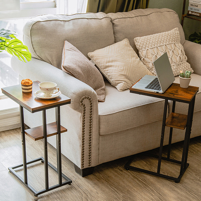 La jerarquización estrecha moderna C presenta Nightstand para Sofa End