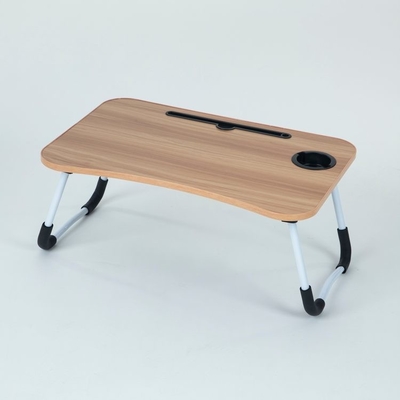 Soporte plegable ajustable del escritorio del ordenador portátil del tablero del MDF